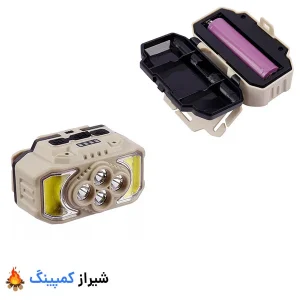 مجهز به ۸ لامپ LED با نوردهی قوی