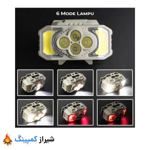 هدلایت شارژی مدل HX-815