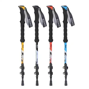 رنگ بندی باتوم کوهنوردی کلیپسی کرویت در 4 رنگ زرد ابی قرمز و مشکی